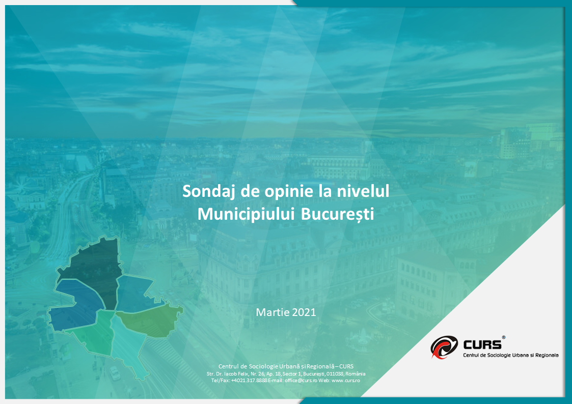 Sondaj de opinie București, martie 2021