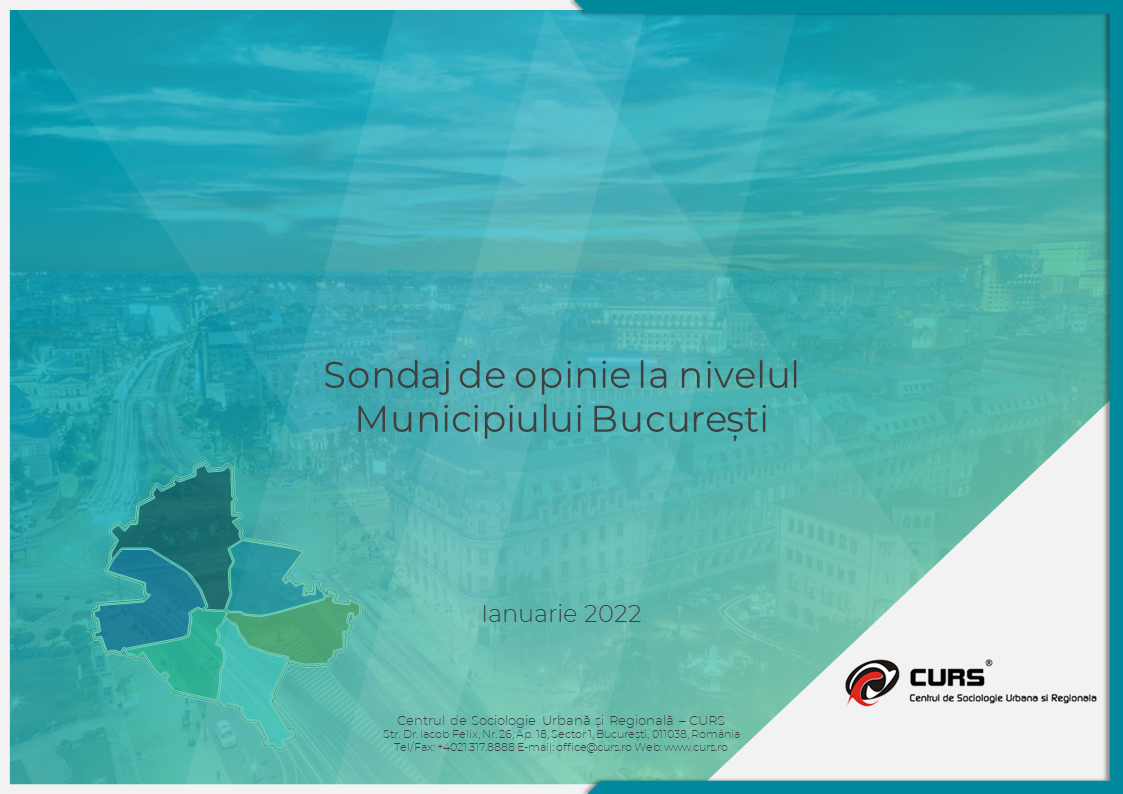 Sondaj de opinie la nivelul Municipiului București