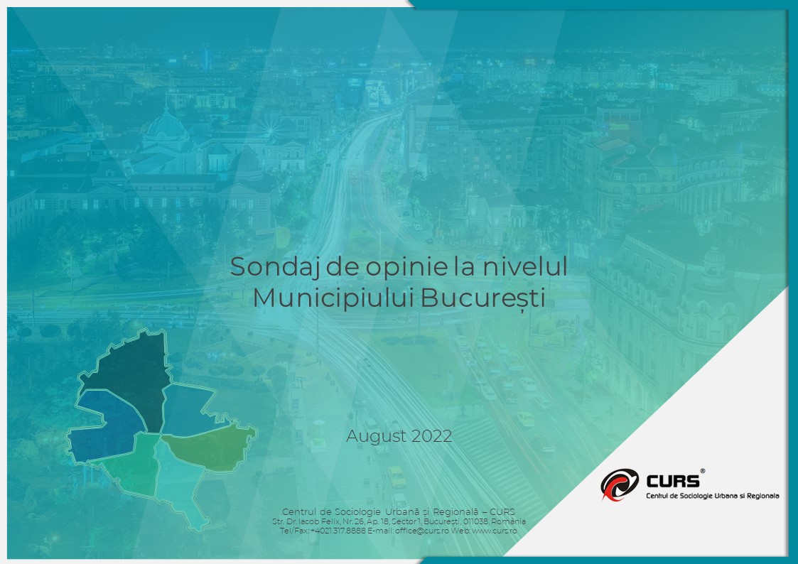 Sondaj de opinie la nivelul Municipiului București