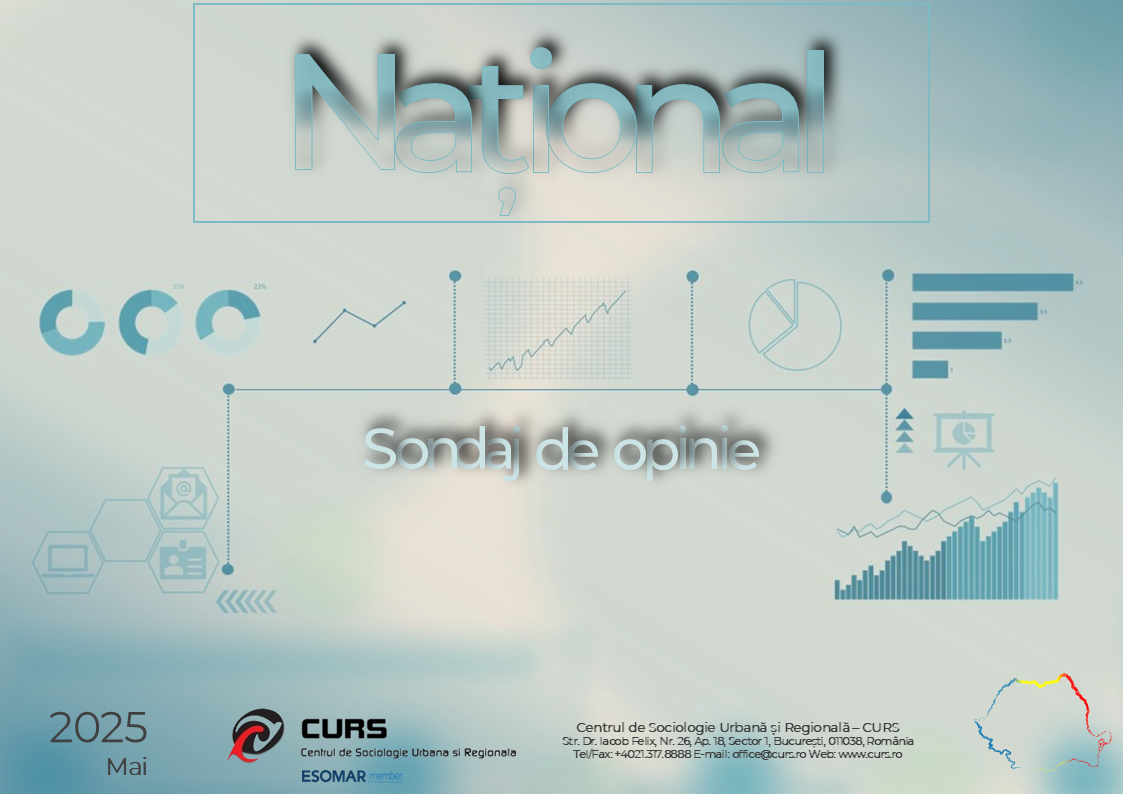 Sondaj de opinie la nivel național – Mai 2025