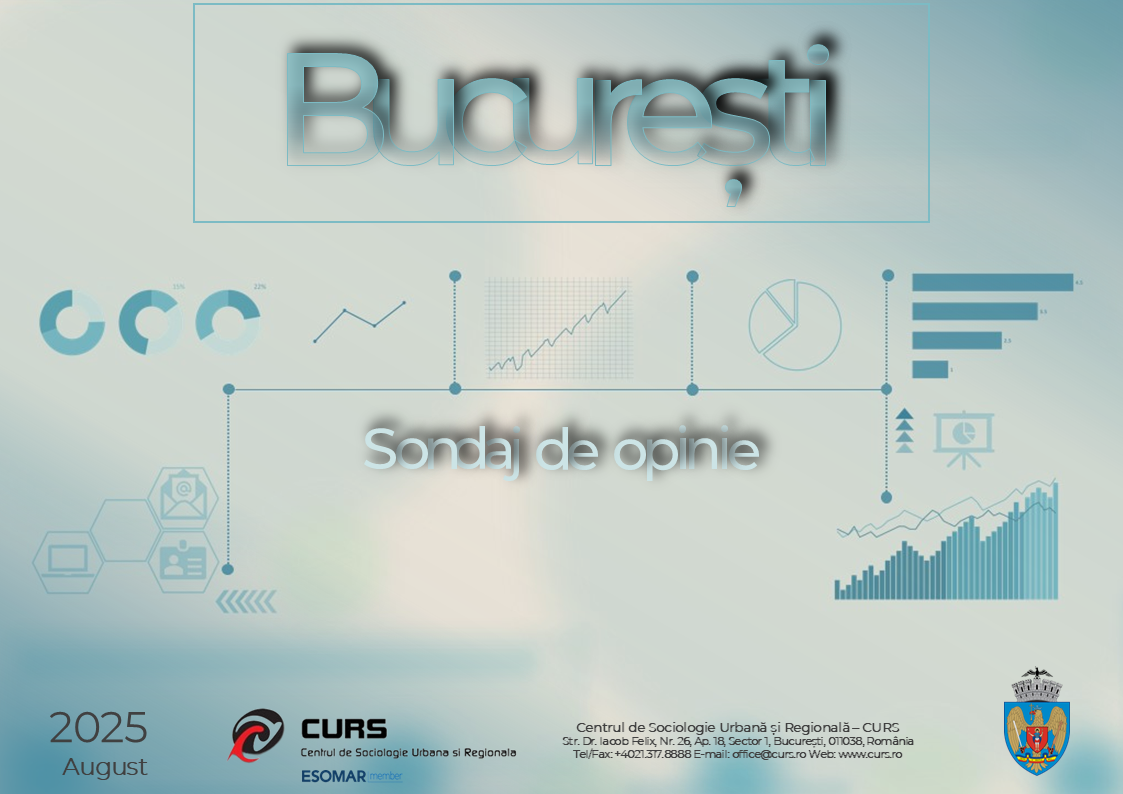Sondaj de opinie la nivelul Municipiului București – August 2025
